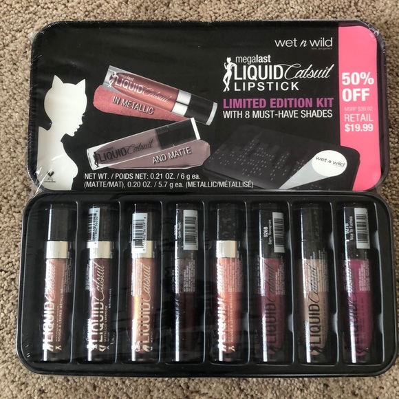 wet and wild lipstick set